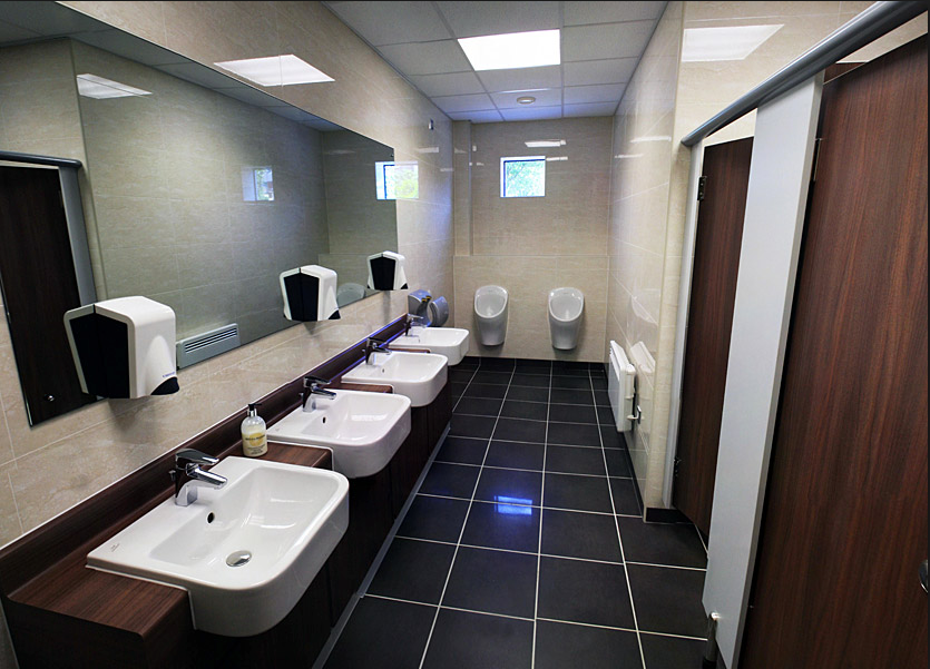 Commercial toilets