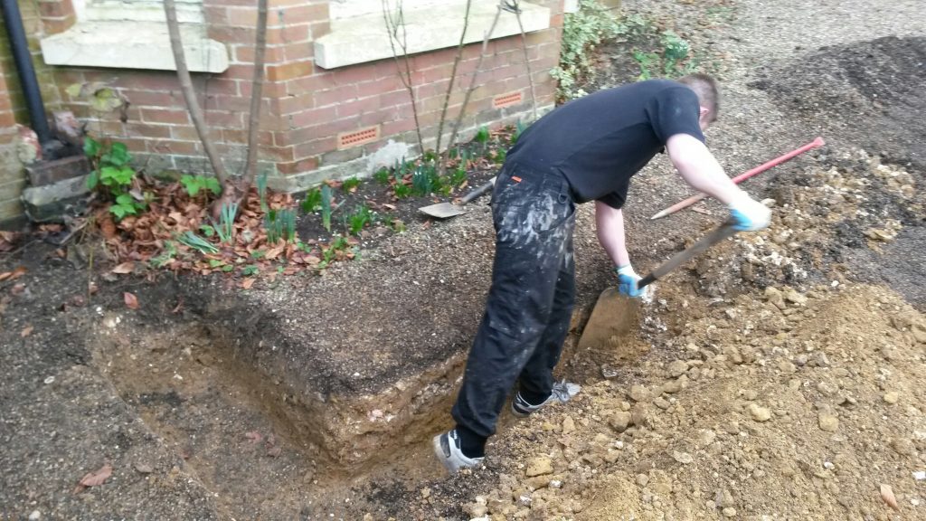 drain excavation