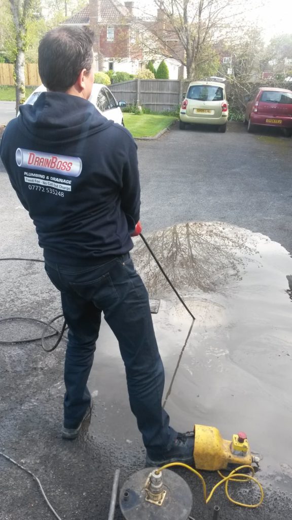 Blocked drain in Haslemere