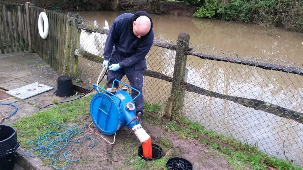 Drain lining repair to blocked drain in Shoreham