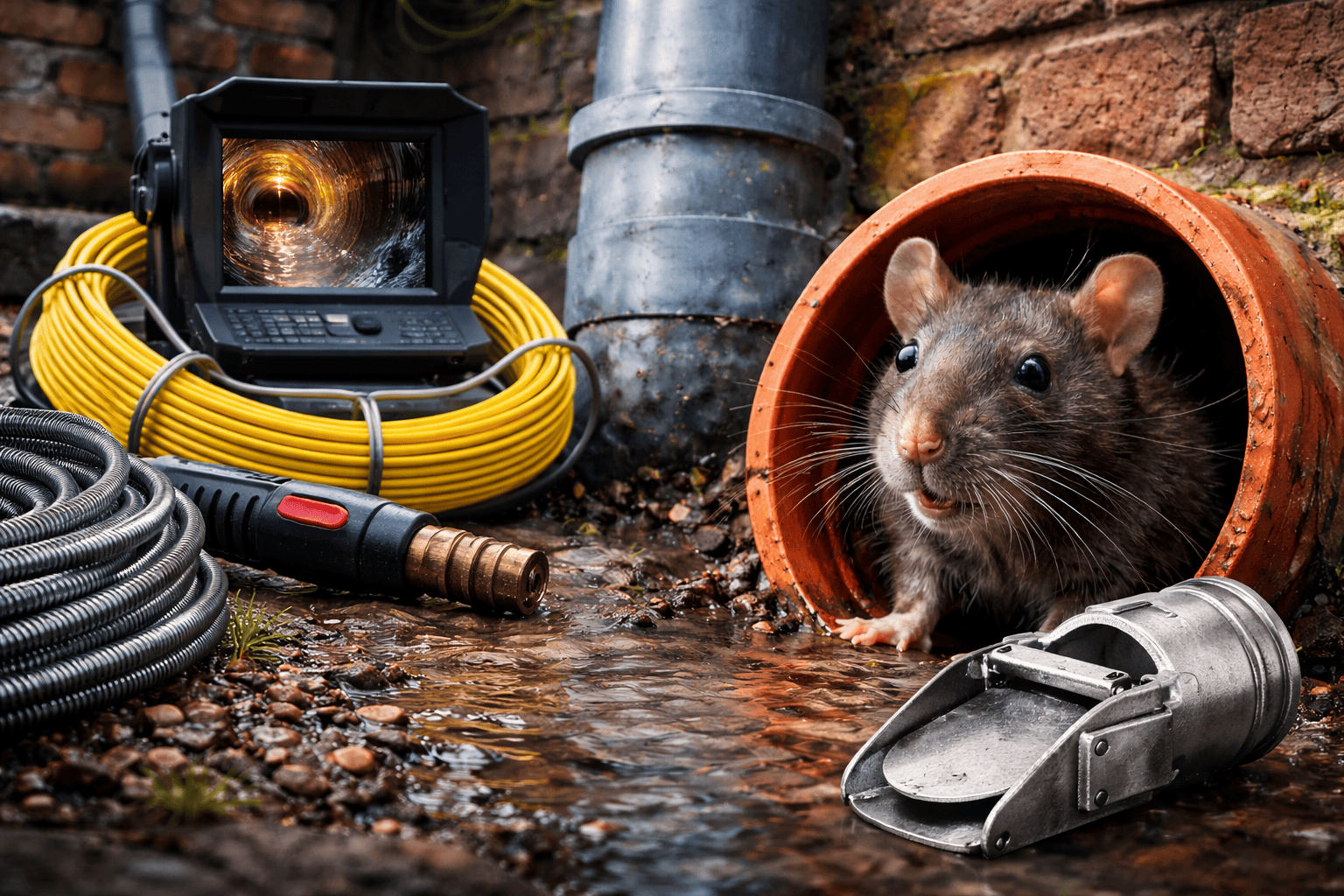 Rats Come Up Through Toilets