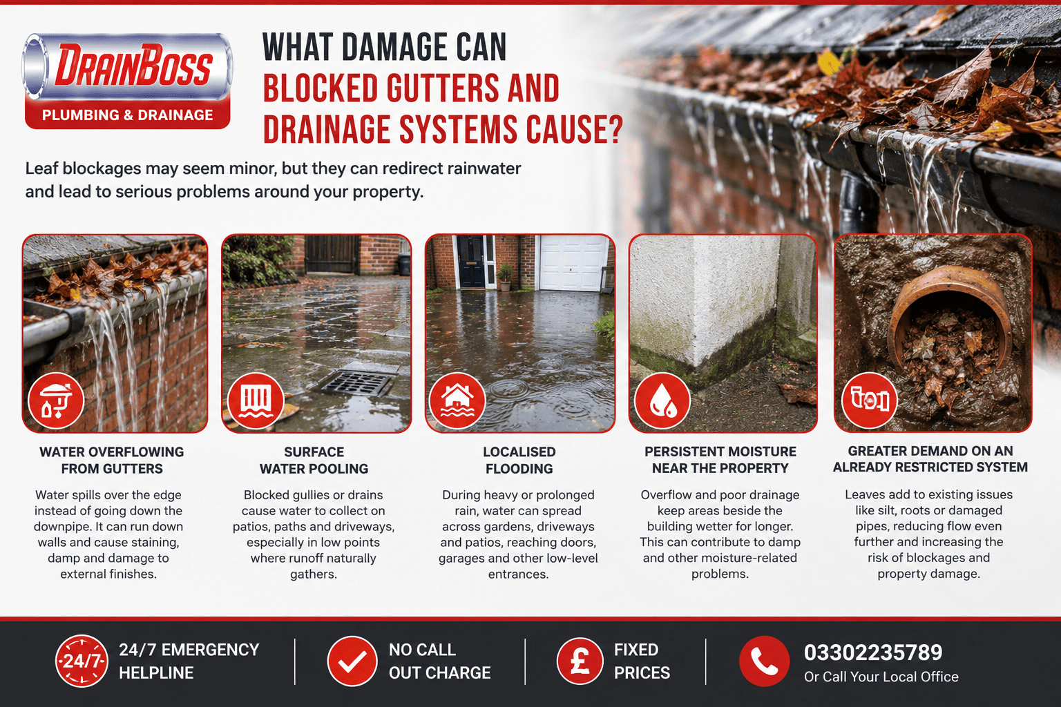 What Damage Can Blocked Gutters
