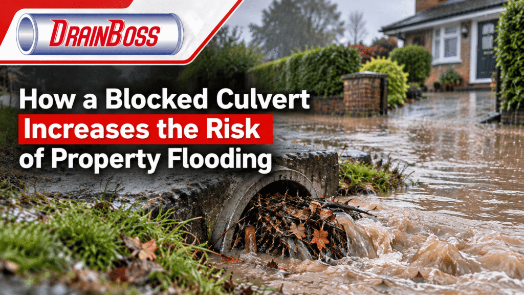 How a Blocked Culvert Increases the Risk of Property Flooding